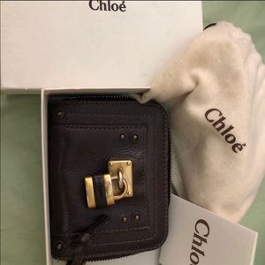 Chloe double fold wallet